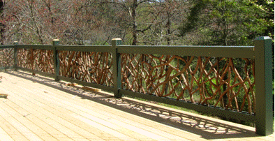 mountain laurel rustic rail accents your home